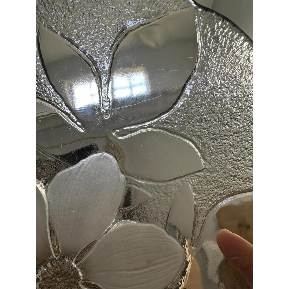 ISAK Mats Jonasson Lead Crystal Bowl 6.5" Maleras Sweden Scandinavian Art Glass - Picture 6 of 6
